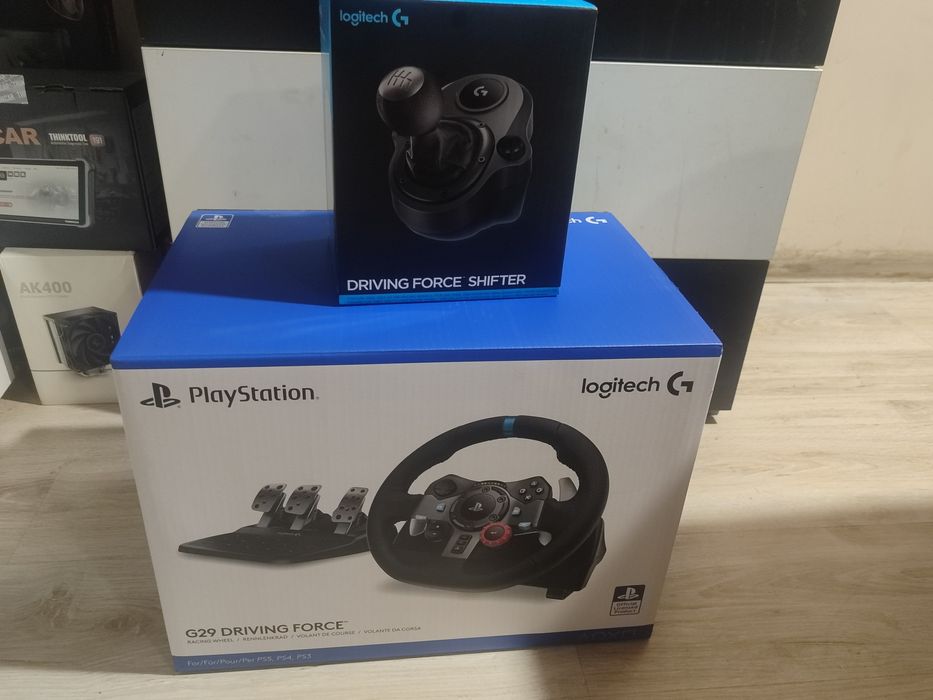 Logitech g29+shifter на 2 месеца