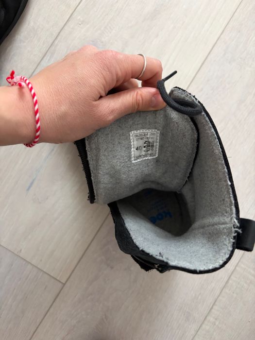 Дамски боси ботуши Koel Faro Black Merino - 40 номер