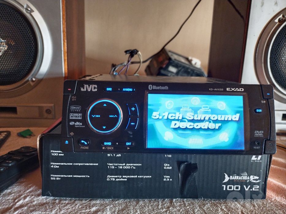JVC maytafon prafesional zo'r mafon blutus bor