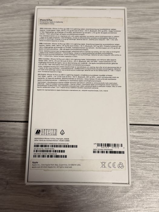 Ipone 14 plus 256 gb