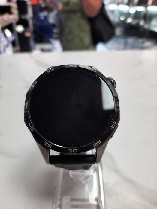 Used Products Dorobanti/Smartwatch Huawei Watch GT 4 PNX-B19, 46mm, GPS, Android/iOS, Black Fluoreslastomer Strap/Garantie 12 LUNI