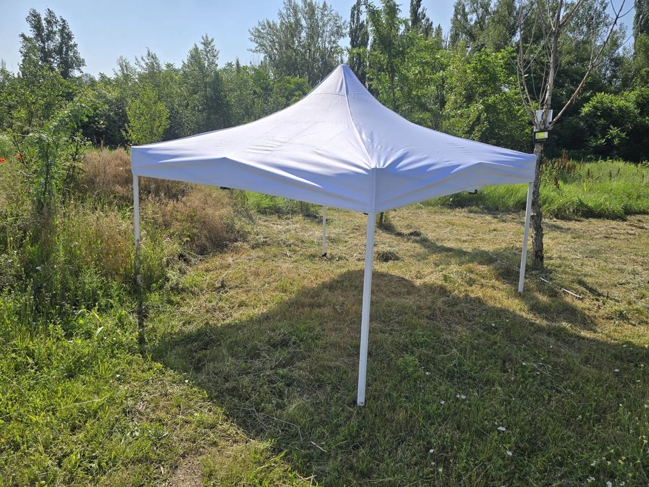 Cort pavilion pliabil Profesional cadrul hexagon 3x3