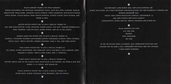 CD Black Sabbath - Dehumanizer 1992