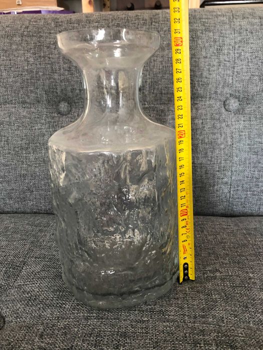 Iittala of Finland vase sticla decoratiune designer Timo Sarpaneva