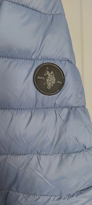 NOUĂ CU ETICHETĂ, Geacă bărbați U.S Polo Assn, reversibilă cu glugă,