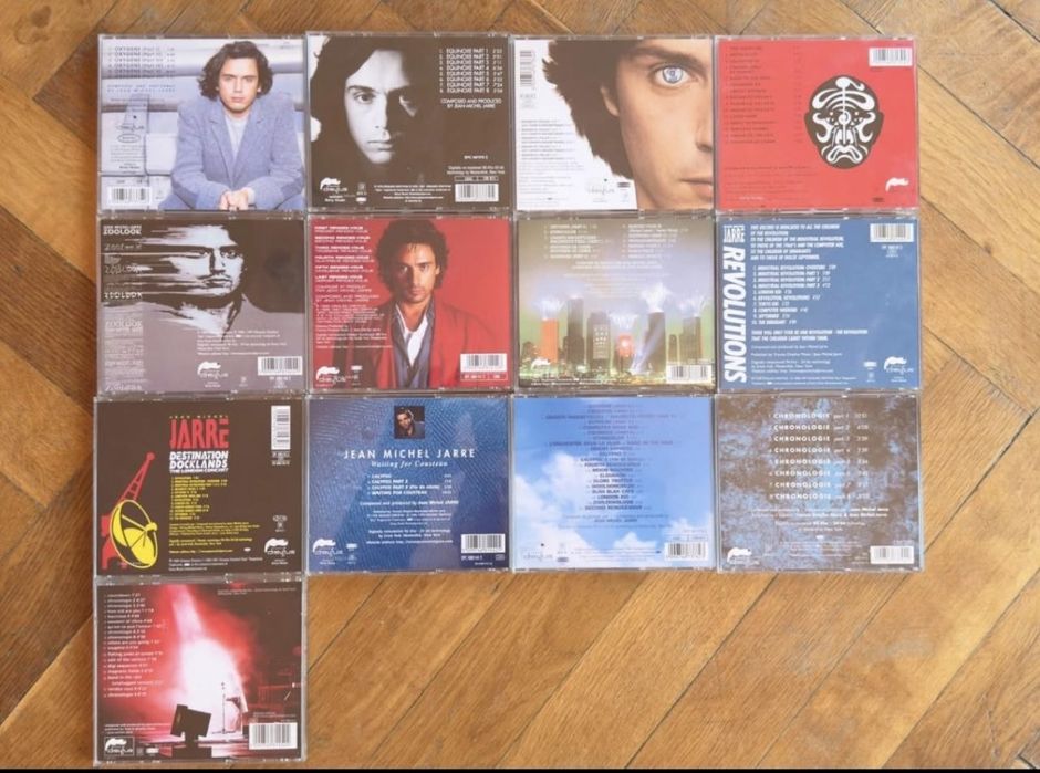 Vând colecție Jean Michel Jarre -ediția Scott Hull