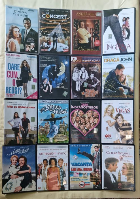 Dvd-uri originale cu filme, cu subtitrare in limba romana