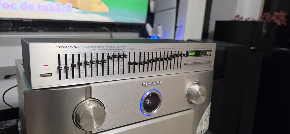 Egalizator Realistic cu 12 benzi pe canal