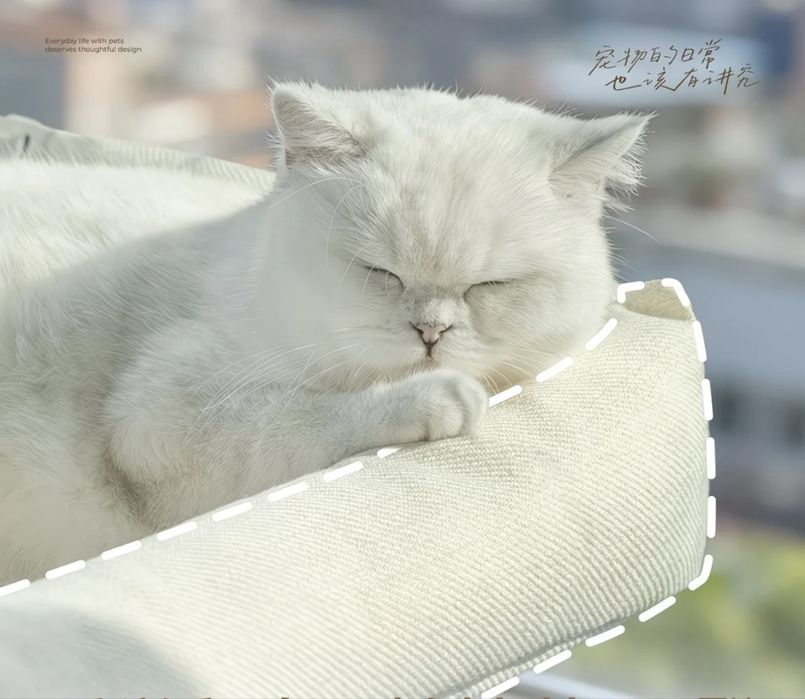 Гамак для кошек на окно