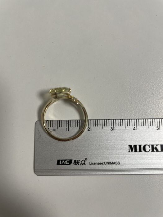 Inel aur 585 diamante si quartz - Kultho