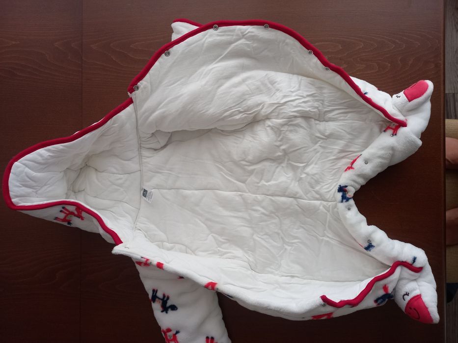 Есенно-зимен космонавт за бебе от 6 до 9 месеца - 74 размер