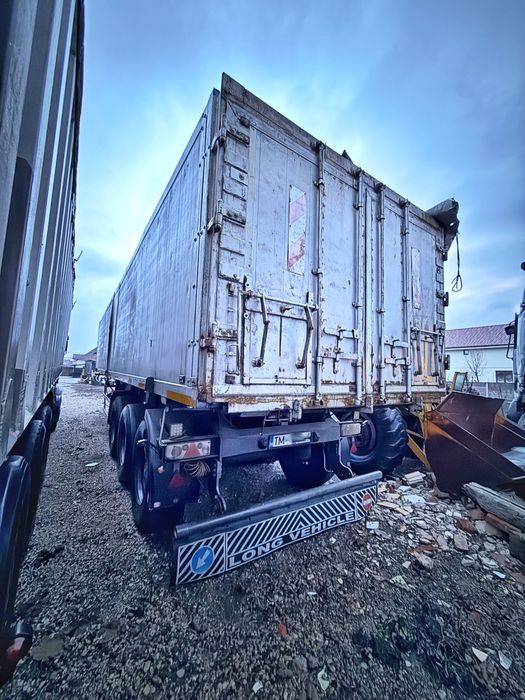 Semiremorca Cereale Aluminiu 50mc, An 2007, disc