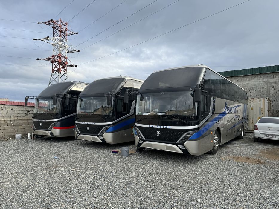 Принимаем заказы на новые автобус ASIASTAR 12 м на газе Метан.