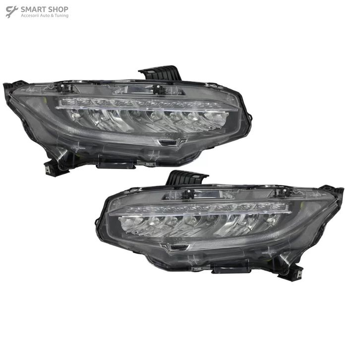 Faruri Full LED HONDA Civic Mk10 FC/FK (2016-Up) Sedan & Hatchback Sem