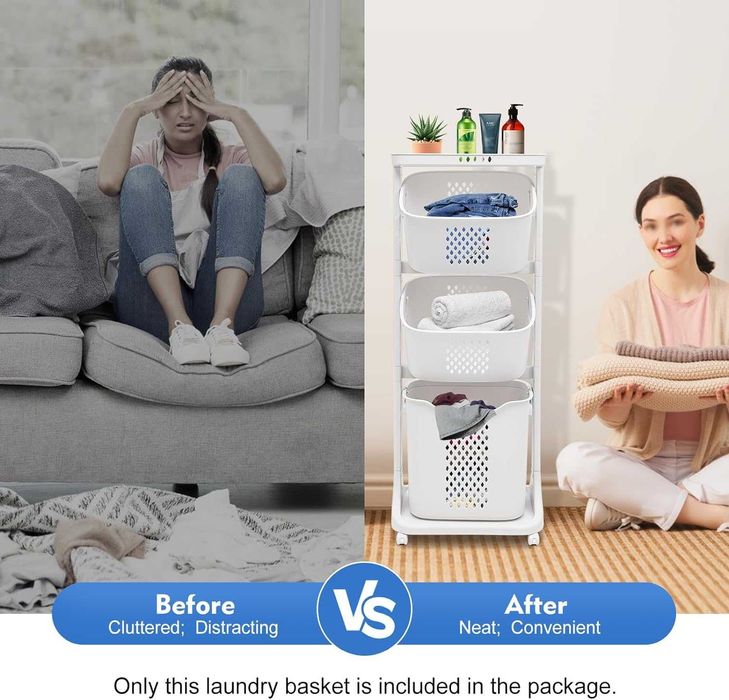 Kорзина для белья одежды в ванной, хранения одежды