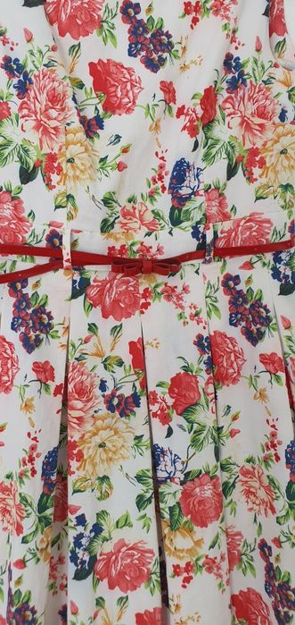 Rochie midi colorata