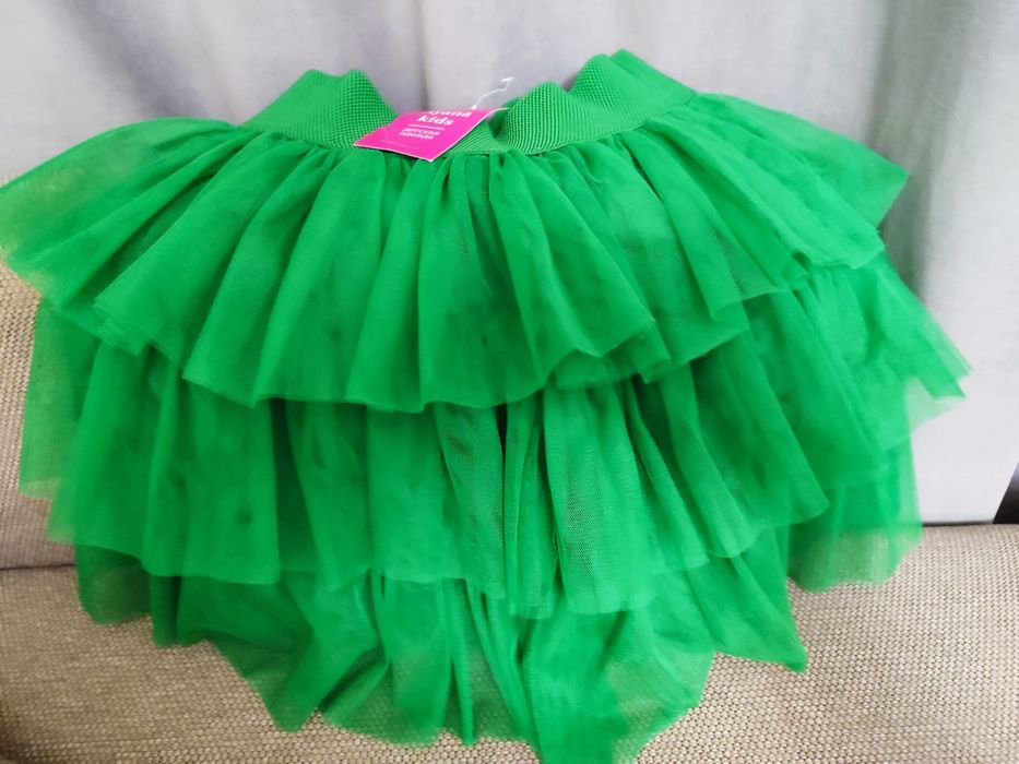 Юбка пачка зеленая