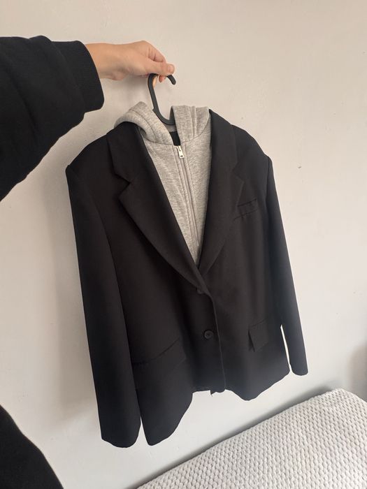 ZARA блейзер с худи
