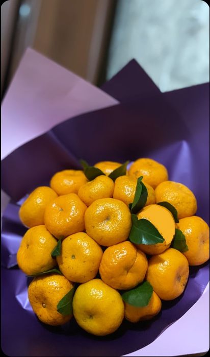 Букеты  мандарины сатылады