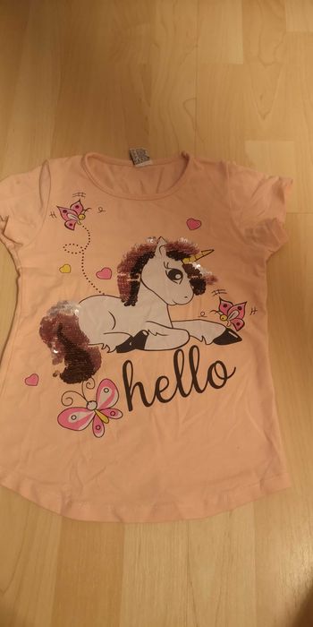 tricou roz 5-6 ani, 122cm