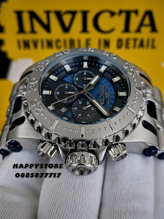 INVICTA Raptor Silver 50 mm, Инвикта нов мъжки часовник