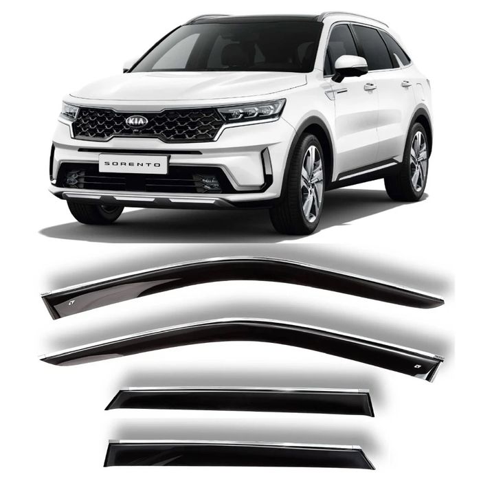 Ветровики (дефлекторы окон) KIA Sorento