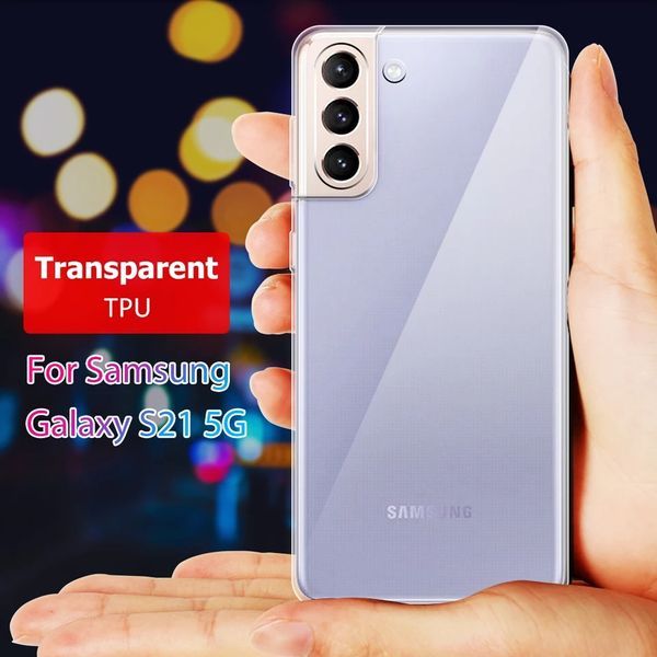 Samsung Galaxy S21 Ultra / S21+ / Плътен силиконов кейс гръб