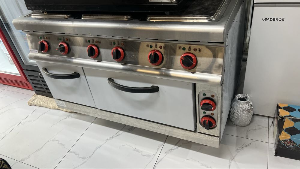 Электрическая плита 6 комфорок