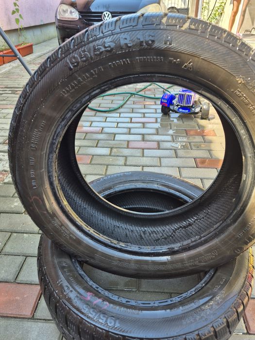 Anvelope 195/55 R16 dot 2017 m+s