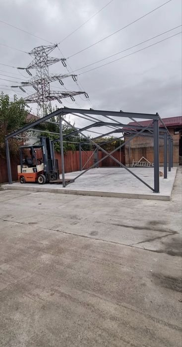 Hala metalica din structuri metalice