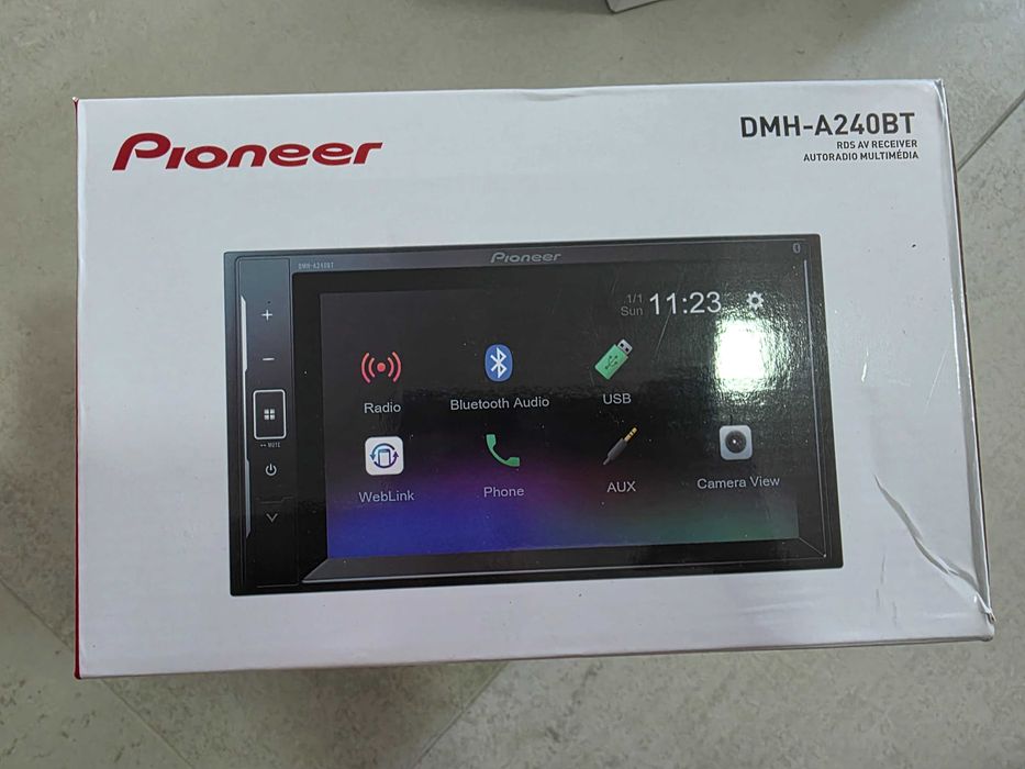 Player auto PIONEER DMH-A240BT, 4 x 50W, Bluetooth, USB
