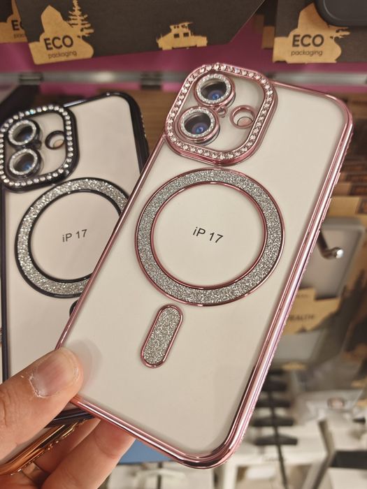 Iphone 17 Magsafe блестящ гръб
