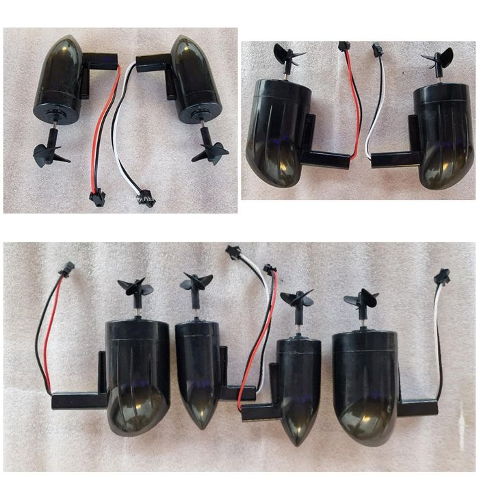 ЧАСТИ за лодки за захранка - мотори, перки и др.