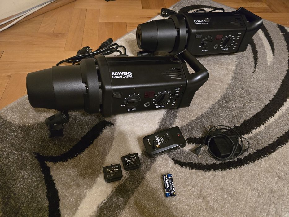 blitz foto studio Bowens Gemini GM500R set