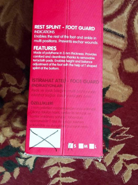 Продам деротационный сапожок (ортез)