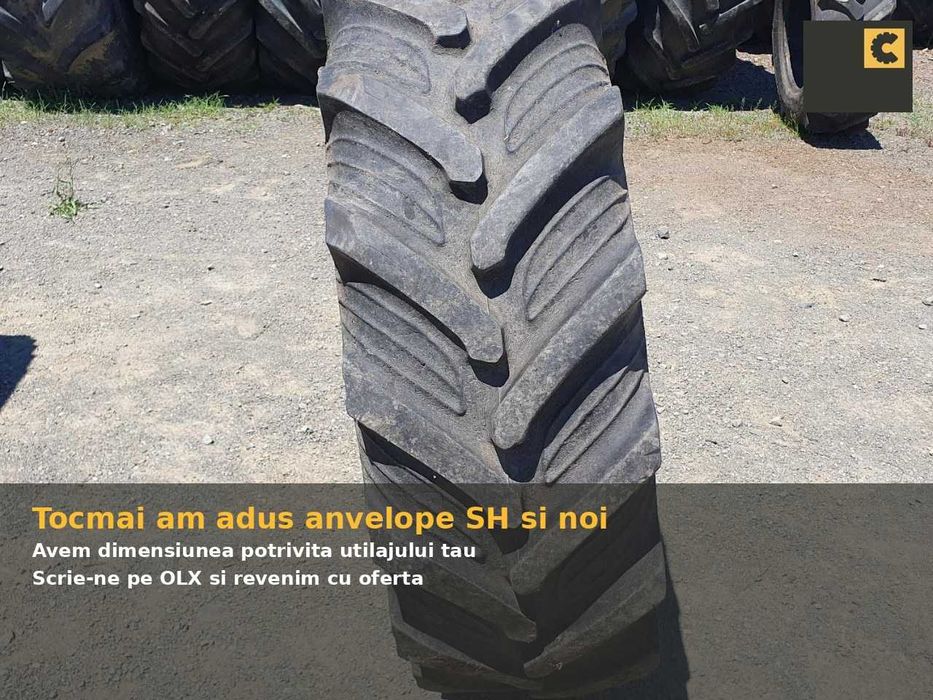 Cauciucuri 13.6R24 Taurus Second Hand Tractor Garantie Factura Livrare