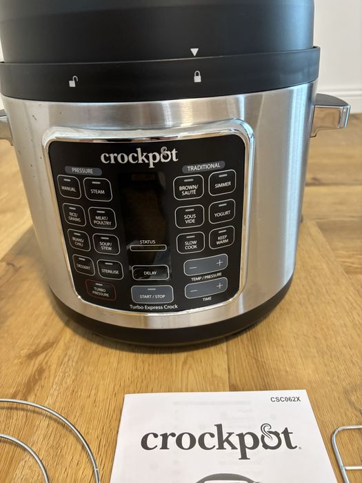 Multicooker Crock-Pot Turbo Express CSC062X 5.6L 1400W – folosit o singură dată