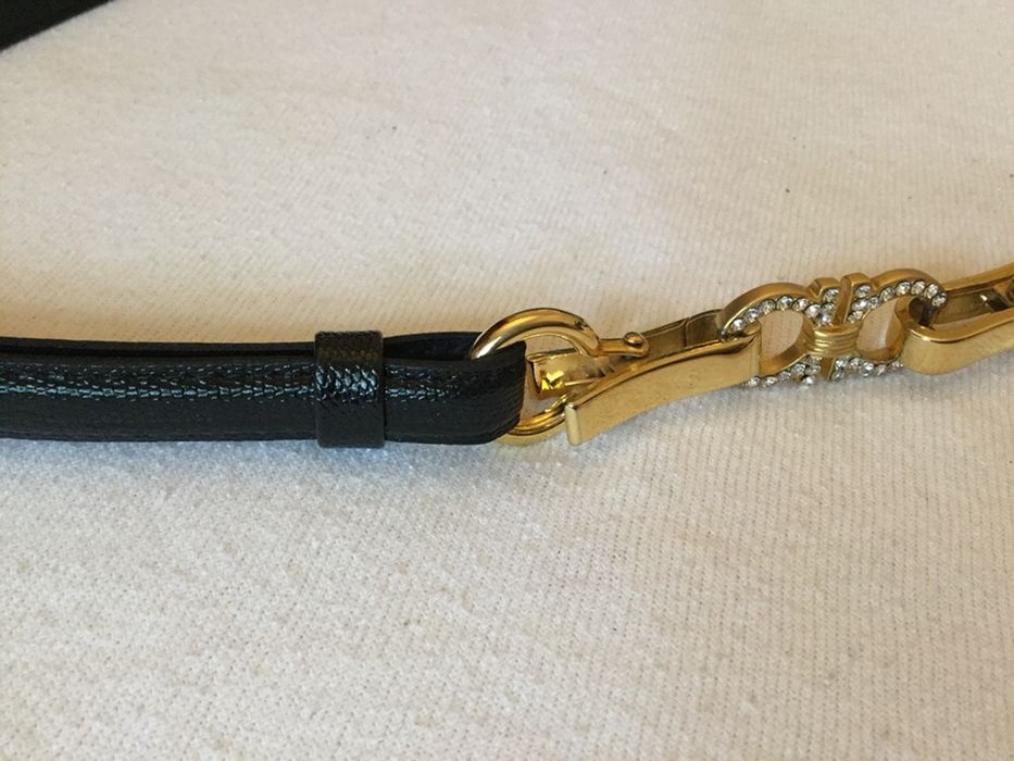 Curea neagra eleganta imitatie de piele de șarpe