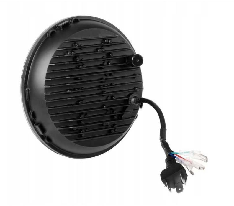 Комплект LED фарове 7" (18 см) – къси/дълги, DRL,мигач и RGB подсветка