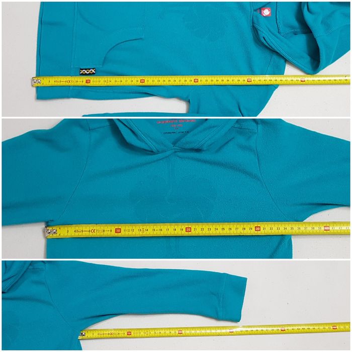 Bluza polar Engelbert Strauss, hanorac cu gluga fleece, nr. 122-128 EU