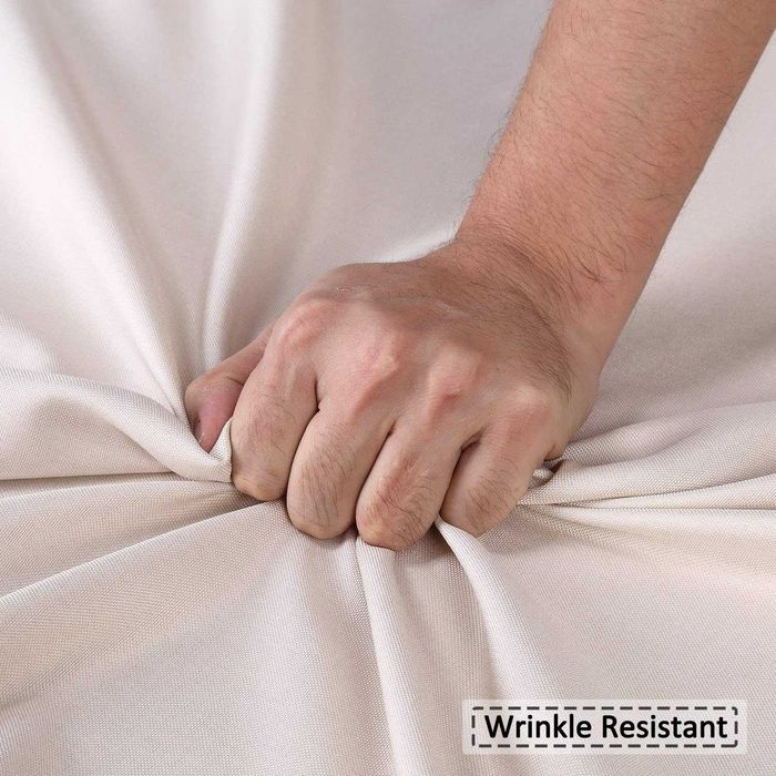 Hotel luxury Хотелско луксозно бельо, имитационни ленени завеси за душ