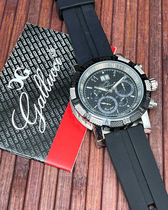 Мъжки автоматичен часовник Gallucci Italy Multi-Function Dualtime – Нов