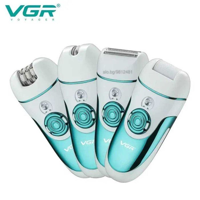 Акумулаторен епилатор VGR, Модел V-700, Водоустойчив