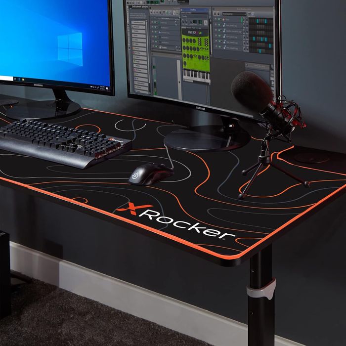 Геймърско бюро с регулируема височина, Геймърска маса X Rocker Cougar