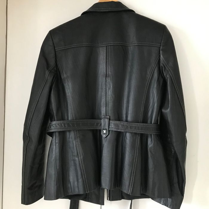 Кожено яке дамско Л L истинска кожа ново
