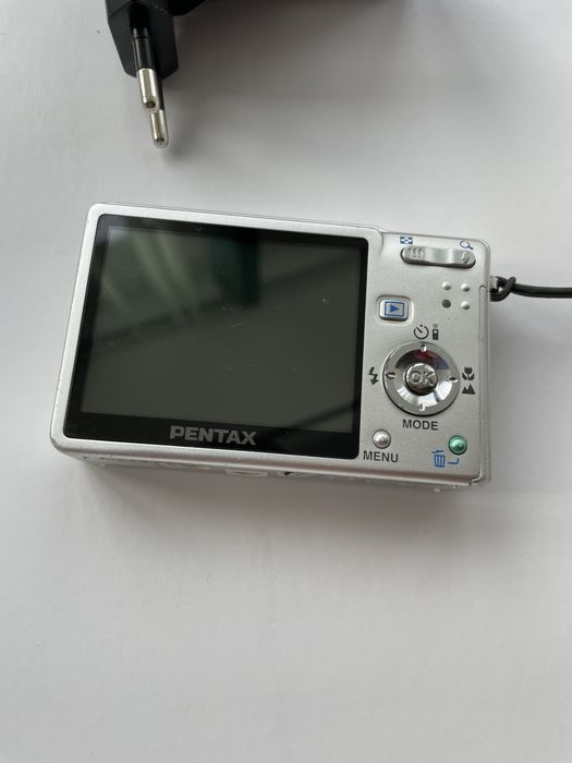 Camera Foto Digitala PENTAX Optio S6 Silver 6MP 3X Zoom Vintage Digital Point & Shoot Camera