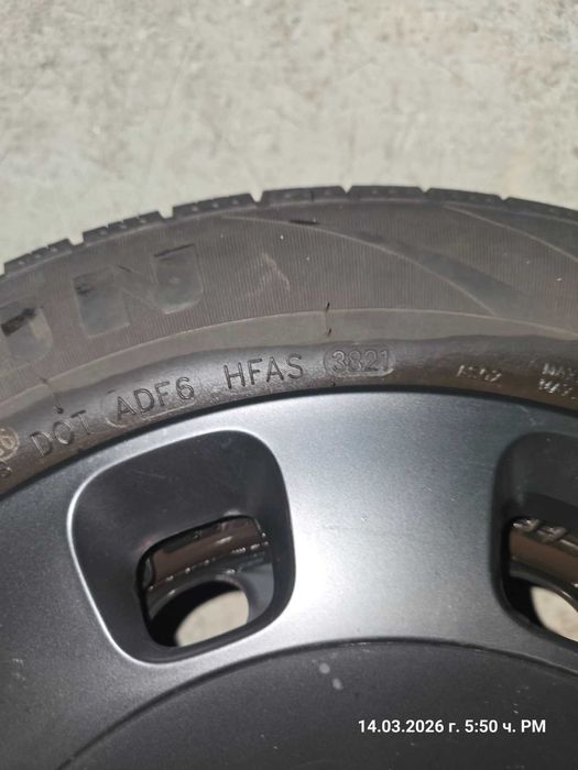 Джанти с гуми за Фиат 500