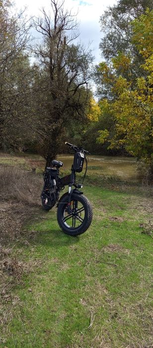 Електрически сгъваем фетбайк