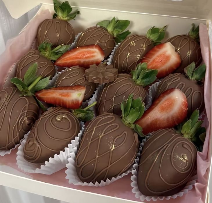 Клубника в шоколаде