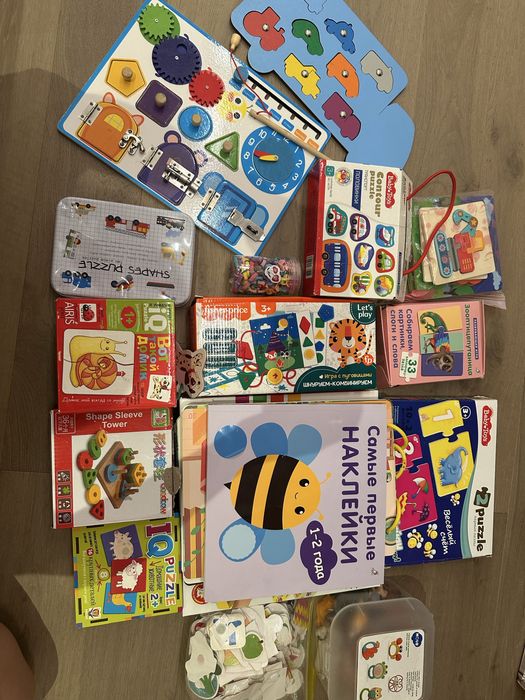 Продам. Развивашки для детей 1-3+
